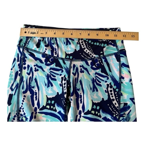 Lilly Pulitzer Navy Crash the Bash Luxletic Weekender Legging and Kai Tank S XS - Picture 12 of 16